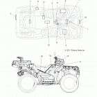 A13TN55FA SPORTSMAN X2 550 INTL Наклейки