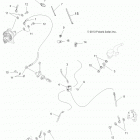 SPORTSMAN 570 EFI EPS - A14MH5EAA/EAC/EAJ Тормозные шланги