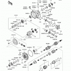 Mule 4010 Diesel 4X4 (KAF950-F9F) Передний привод