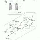 Mule 4010 4x4 (KAF620-MAF) Амортизатор