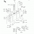 Mule 4010 Trans4x4 Diesel (KAF950-G9F) Топливный бак