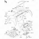 Mule 600 (KAF400-B8F) Передний ящик