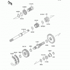 Mule 4000 (KAF620-P9F) Трансмиссия