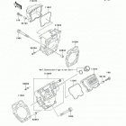 Mule 4000 (KAF620-P9F) Головка цилиндра
