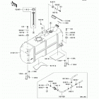 Mule 4010 Trans4x4 (KAF620-RAF) Топливный бак