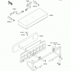 Mule 4010 4x4 (KAF620-MAF) Seat(m9f / maf)