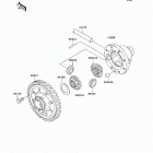 Mule 610 4x4 (KAF400-A8F) Дефференциал