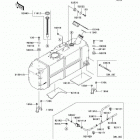 Mule 4010 4x4 (KAF620-MAF) Топливный бак