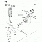 Mule 4000 (KAF620-P9F) Передняя подвеска