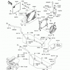 Mule 4010 Diesel 4X4 (KAF950-F9F) Радиатор