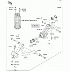 Mule 4010 Trans4x4 Hardwoods Green HD (KAF620-S9F) Передняя подвеска