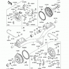 Mule 4010 4x4 (KAF620-MAF) Задние тормоза