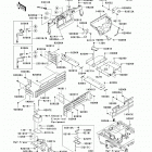 Mule 4010 Trans4x4 (KAF620-RAF) Рама ,крепежные детали