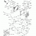 Mule 4010 Trans4x4 Diesel (KAF950-G9F) Радиатор