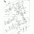 Mule 4010 Trans4x4 (KAF620-RAF) Starter motor(fd620de485833-)