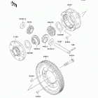 Mule 4000 (KAF620-P9F) Дефференциал
