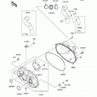 Mule 610 4x4 (KAF400-A8F) Крышка вариатора