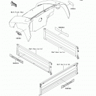 Mule 600 (KAF400-B8F) Наклейки