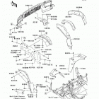 Mule 4000 (KAF620-P9F) Переднее крыло(ья)