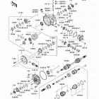 Mule 4010 4x4 (KAF620-MAF) Передний привод