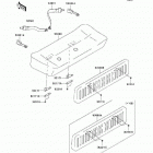 Mule 610 4x4 (KAF400-A8F) Сидение