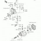 Mule 600 (KAF400-B8F) Механизм переключения передач