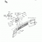Mule 4010 Trans4x4 Hardwoods Green HD (KAF620-S9F) Фара