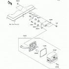 Mule 610 4x4 (KAF400-A8F) Фонарь
