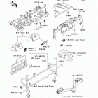 Mule 4000 (KAF620-P9F) Наклейки предупреждения
