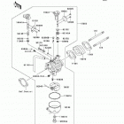 Mule 610 4x4 (KAF400-A8F) Carburetor(cn,us)