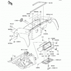 Mule 610 4x4 (KAF400-A8F) Передний ящик