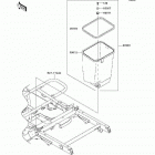 Mule 610 4x4 (KAF400-A8F) Optional parts(frame)