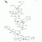 Mule 600 (KAF400-B8F) Рачаг переключения