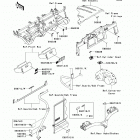 Mule 4010 Trans4x4 (KAF620-RAF) Наклейки предупреждения