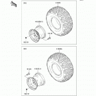 Mule 600 (KAF400-B8F) Колеса,покрышки
