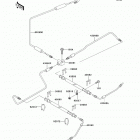 Mule 4010 Trans4x4 Diesel (KAF950-G9F) Тормозные трубки