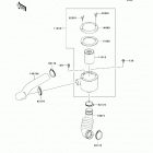 Mule 600 (KAF400-B8F) Air cleaner-belt converter