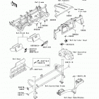 Mule 4010 4x4 (KAF620-MAF) Наклейки предупреждения