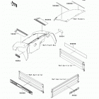 Mule 610 4x4 XC (KAF400-DAF) Decals(black)(daf)