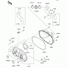 Mule 600 (KAF400-B8F) Крышка вариатора