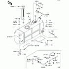 Mule 4000 (KAF620-P9F) Топливный бак