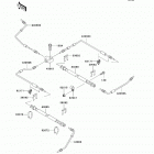 Mule 4010 Diesel 4X4 (KAF950-F9F) Тормозные трубки
