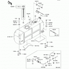 Mule 4010 4x4 (KAF620-MAF) Fuel tank(m9f / maf)