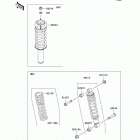 Mule 610 4x4 (KAF400-A8F) Амортизатор