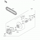 Mule 4010 4x4 (KAF620-MAF) Вариатор
