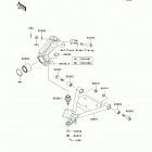 Mule 600 (KAF400-B8F) Подвеска
