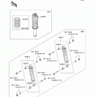 Mule 4010 Trans4x4 Diesel (KAF950-G9F) Амортизатор