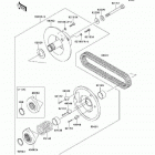 Mule 610 4x4 (KAF400-A8F) Вариатор