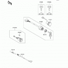 Mule 600 (KAF400-B8F) Замок зажигания