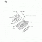Mule 610 4x4 (KAF400-A8F) Головка цилиндра